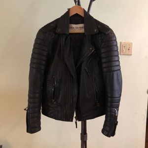 Boda Skins hand crafted 100% real leather jacket.